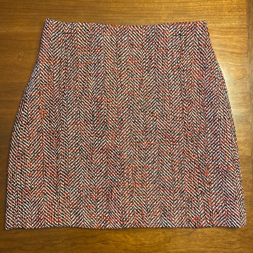 Ann Taylor Loft Herringbone Skirt
